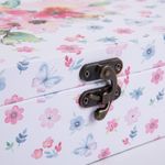 Шкатулка декоративная сундучок 30х20х9 см, 015 Цветочный рай, Gamma DBK-011