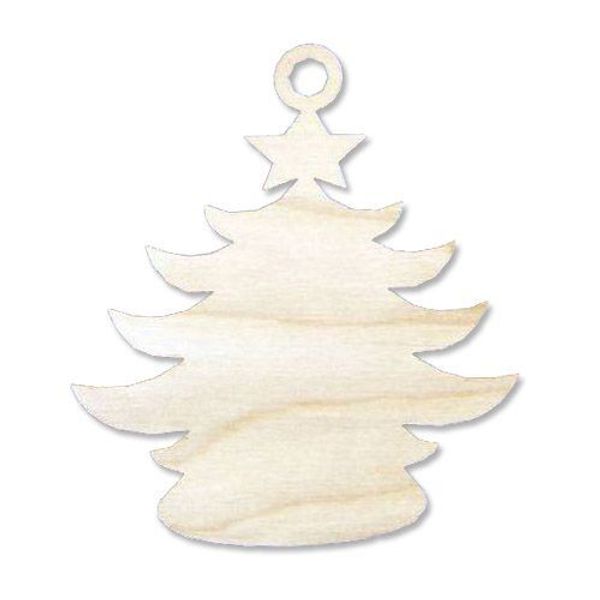 Заготовка для декорирования Подвеска Ёлочка 10х9,5см, Astra&Craft