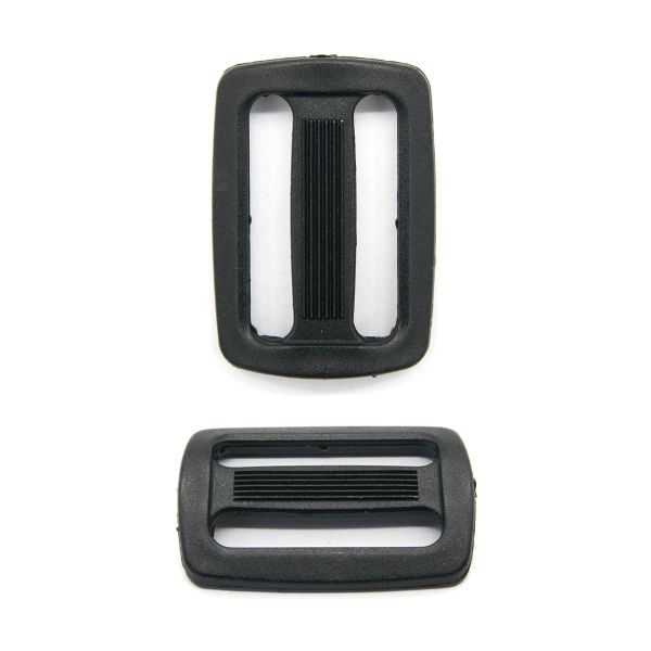 Пряжка, ПА, черный, 25 мм, 100 шт