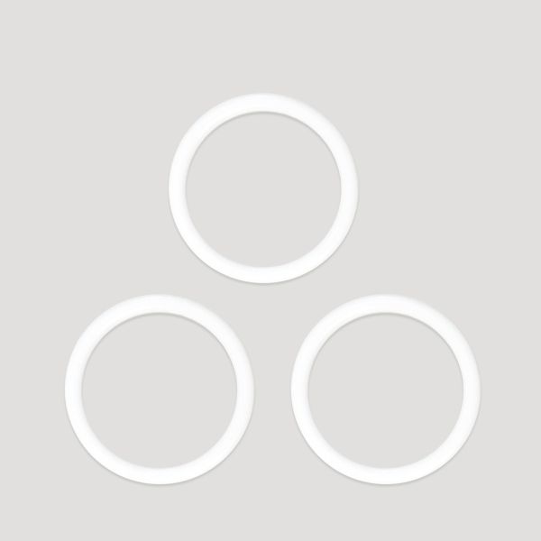 Кольца для бюстгальтера металл ⌀14.0 мм, 001 белый, Arta, 50 шт, 7718779-1