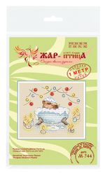 Набор для вышивания нитками МП Студия (Жар-птица), И пусть весь мир подождёт, 11х13 см