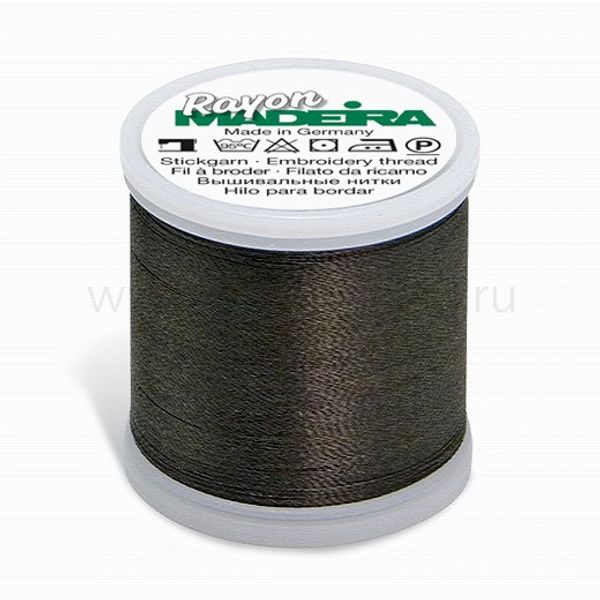 Нитки вышивальные Madeira Rayon №40, 200 м, цв. 1393, 9840, 5 катушек