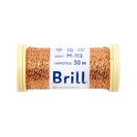 Мулине Gamma металлик M 5 мотков по 50 метров, M-113 под бронзу, Gamma BRILL