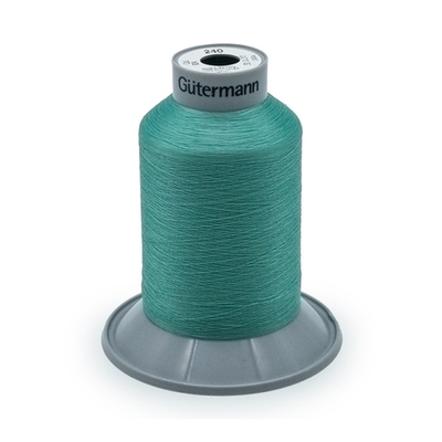 Нитки некрученые бондированные Gutermann Skala 240, 5000м, 720763, 924 аквамариновый нейтральный, 1 катушка /TOS/
