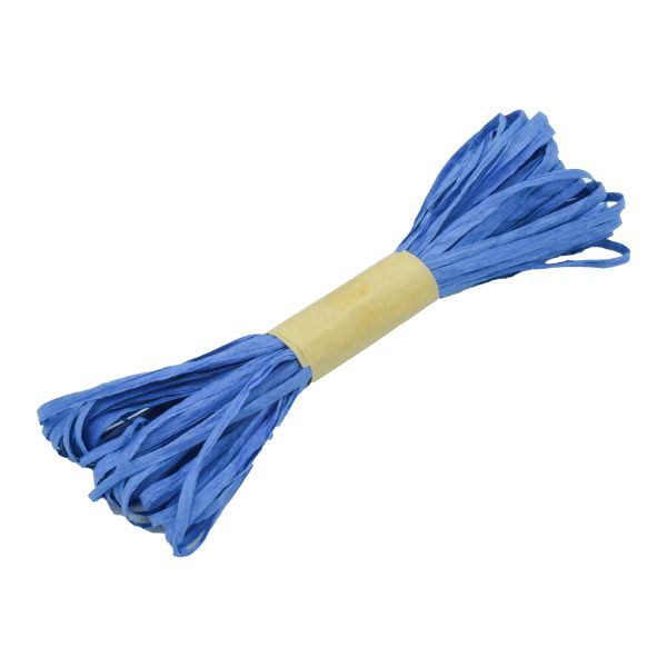 Рафия бумажная Astra&Craft креатив, 10 метров, (13 синий), 15TF128-10