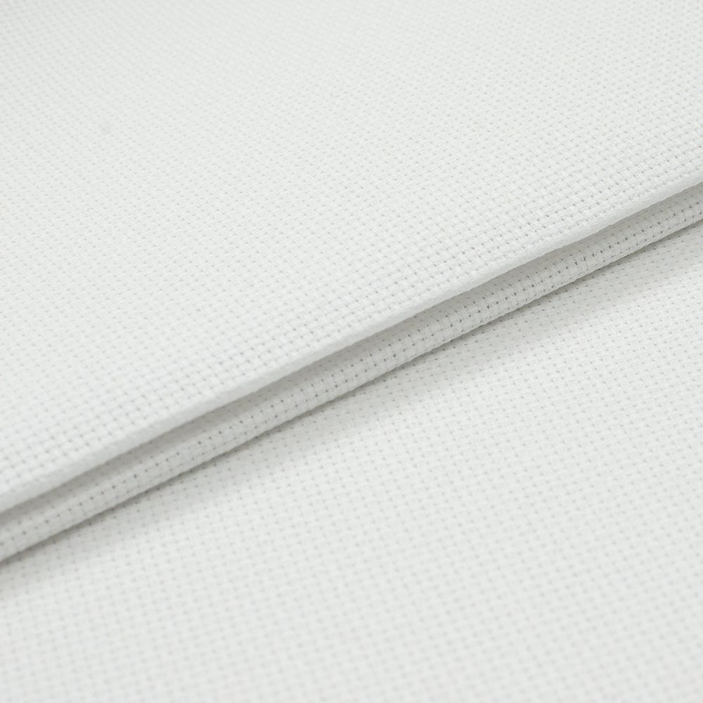 Канва 624010-14C/T, шир. 150 см, 5 метров, белая Bestex