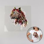 Термотрансфер леопард 20х20см упак. 5 шт