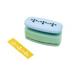 Фигурный дырокол для края JF-829M, 4,4х0,8см (12 цепочка)