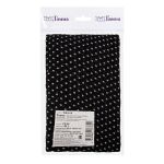 Ткань блузочная Chiffon 68 г/м², 200х147 см, 1 черный/ белый, Gamma PC-05