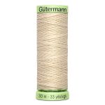 Нитки отделочные Gutermann Top Stitch, 30м, 169 пломбир, 5 катушек
