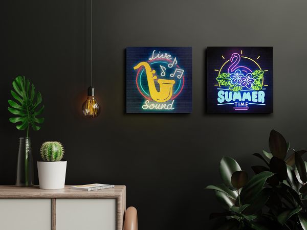 Алмазная (кристальная) мозаика Фрея ALBP-327, постер Живой звук, 30х30 см