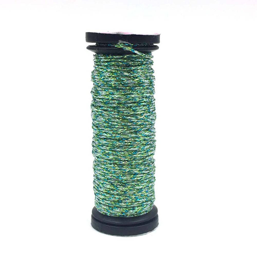 Нить для вышивания Kreinik Fine металлик #8 Braid 10 м, цв. 014, 5 катушек /TOS/