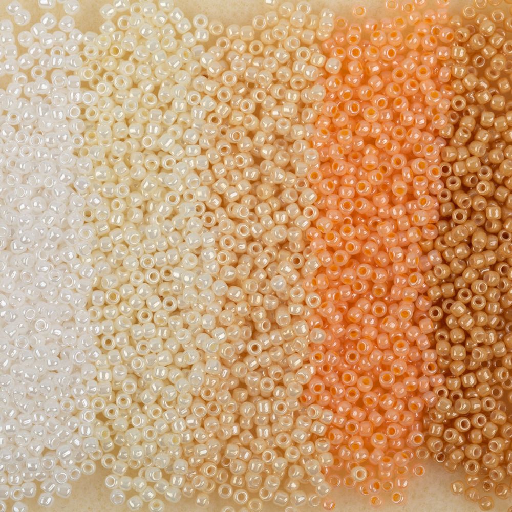 Бисер Япония Toho 11/0 круглый 2 ASSORTI 2.2 мм, 5х5 г, №05