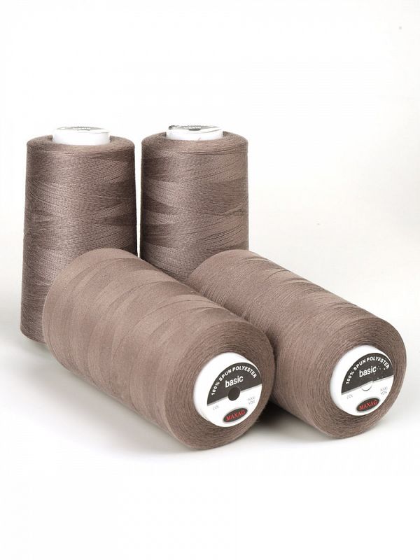 Нитки швейные Max 40/2, 4570 м (5000 ярд), 539 бежевый / 4 бобины