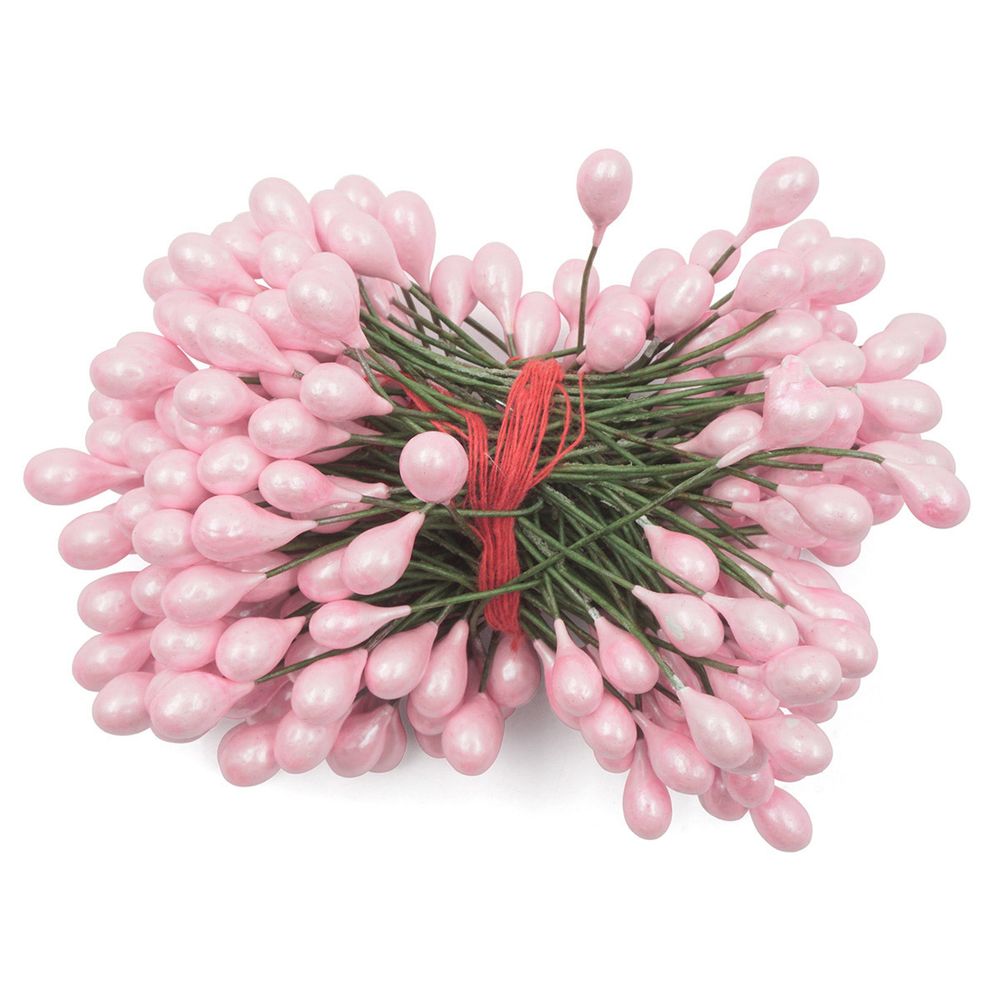 Тычинки для искусственных цветов 0,5*6см (вес 50гр +/-3 гр) (розовый), AR561