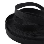 Стропа (ременная лента) 20 мм / 50 метров, толщ. 1.0 мм, [12.2 г/пог.м], 100% п/э, 005 черный