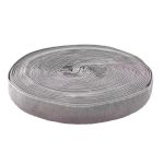 Лента бархатная (тесьма) 20.0 мм / 10±0.5 метров, рис. 8319, цв.33 серый