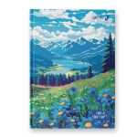 Артбук (скетчбук), глянцевая ламинация, блок белый, 7Бц, A5 100 г/м², сшивка 104 л. 4 шт, Магические Краски жизни 01647, Светоч А238