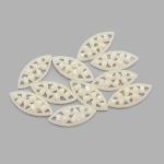 Украшение 10х23 (белый), CON2516, 10 шт