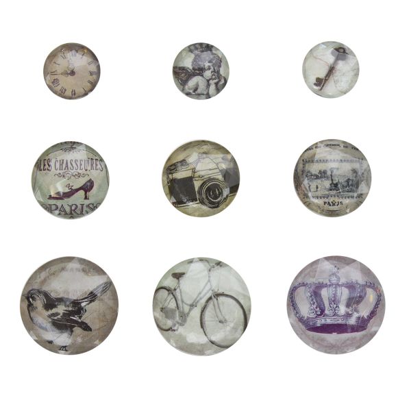 Кабошоны-стикеры, упак./9 шт, Astra&Craft 1500840