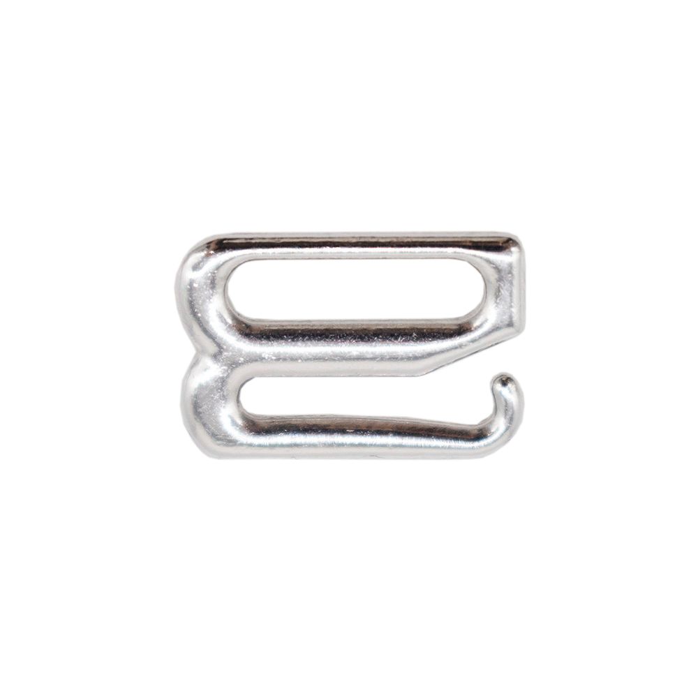 Крючки для бюстгальтера металл 12.0 мм, 20 шт, белая бронза, Arta