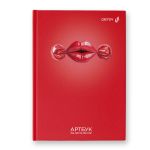 Артбук (скетчбук), матовая ламинация, блок белый, 7Бц, A5 100 г/м², сшивка 104 л. 4 шт, Сладкий поцелуй 01639, Светоч А237