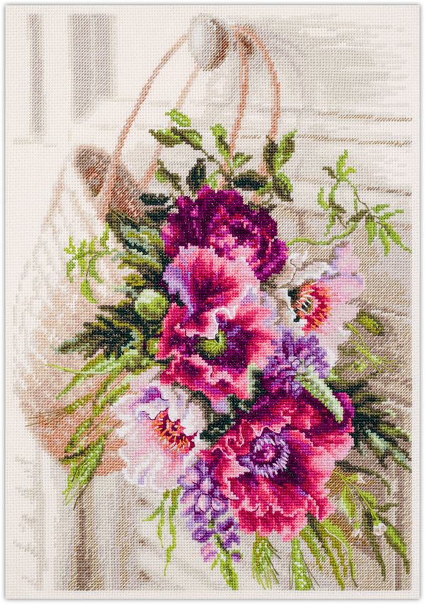 Набор для вышивания нитками Чудесная игла, С добрым утром! 26х37см