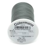 Нитки оверлочные Gutermann Miniking, 1000м, 701 перламутрово-грифельный, 5 катушек