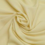 Штапель 110 г/м², 145 см / 2 метра, TBY-Vi-30-39.2, цв.39 св.желтый