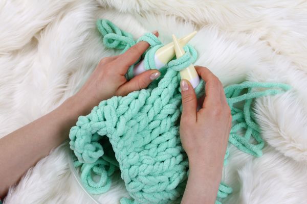 Спицы круговые пластик ⌀20,0 мм, 80 см, Gamma PKN1