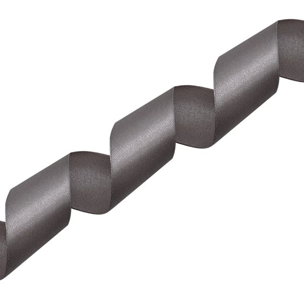 Лента атласная 1-сторонняя 50.0 мм / 22.86±1 метров, 153 т.серый, Globus