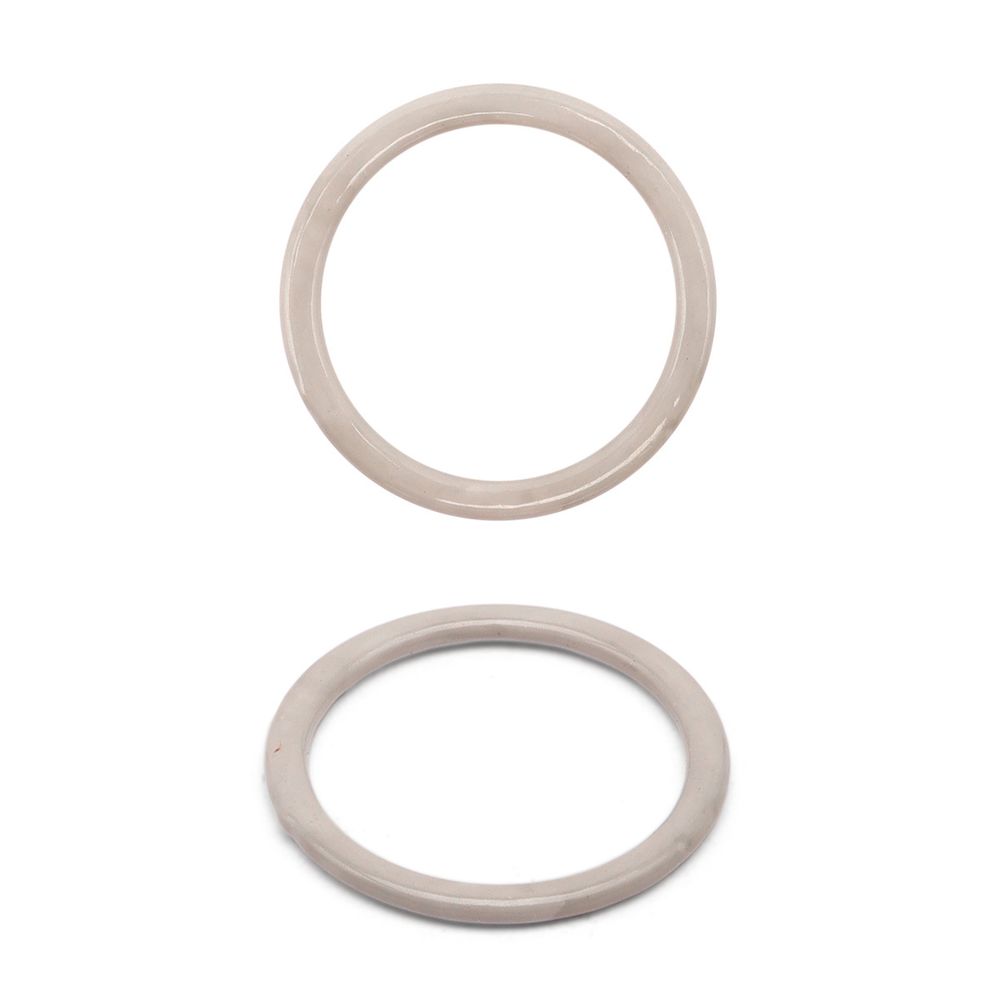 Кольца для бюстгальтера металл ⌀15.0 мм, 20 шт, C154 светло-серый, ГВ800