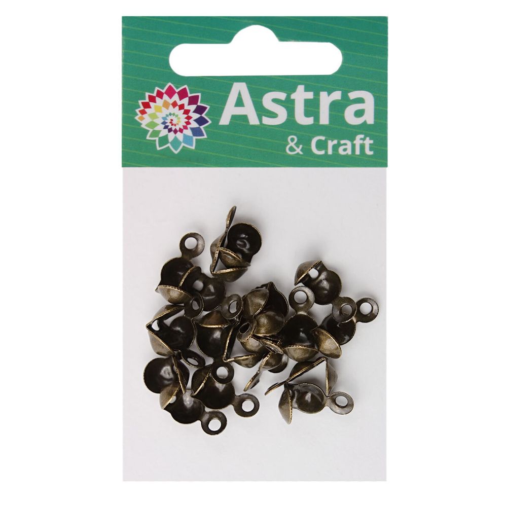 Скуфейка, 20 шт/упак, Astra&Craft (латунь) 4AR2028