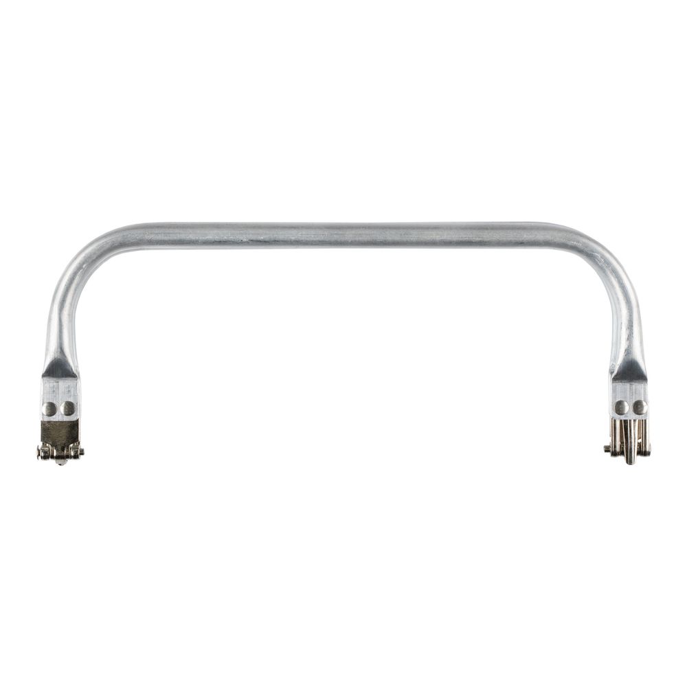 Застежка для сумки фермуар 23х10 см, 1 шт, FER-31 01 серебро, Gamma FER-31