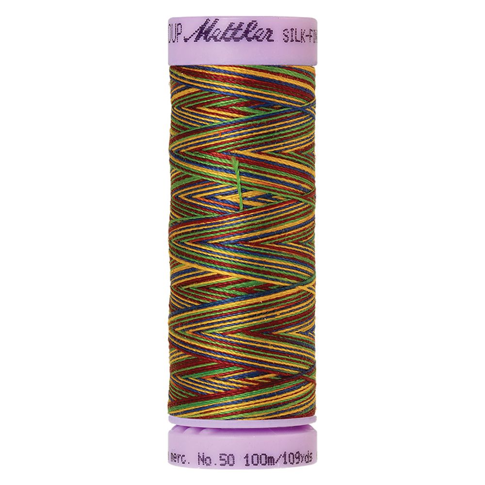 Нитки хлопковые отделочные Mettler Silk-Finish multi Cotton 50, 100 м, 9840, 5 катушек