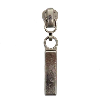 Слайдер (замок) для молнии металл Т3 (3 мм), черн. никель, M-5728, 20 шт