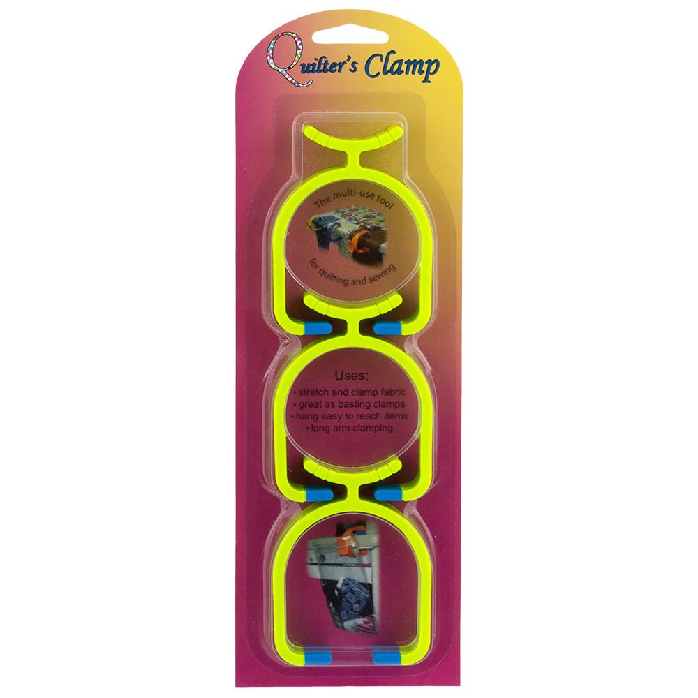 Зажимы для ткани, 3 шт, салатовый, Noble Notions GP-003