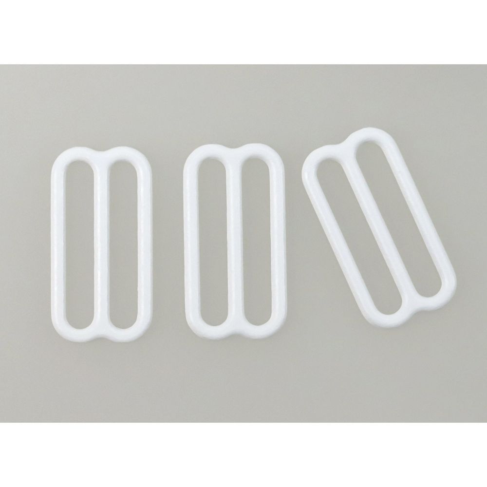 Рамки-регуляторы для бюстгальтера металл 20.0 мм, 001 белый, Arta, 50 шт, 7725417-1