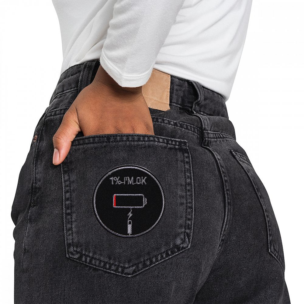 Термоаппликация 7.1 см, TBY.2434, уп.10 шт