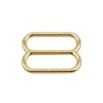 Рамки-регуляторы для бюстгальтера металл 19.0 мм, золото, Arta, 20 шт