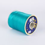 Косая бейка атласная 15 мм / 132±1 метра, В118 т.бирюзовый, NGK-15P