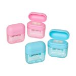 Точилка пластиковая с контейнером, 2 отверстия 12 шт, в ассортименте, Expert Complete ECSH-05