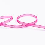 Лента капроновая (органза) _3.0 мм / 45.7 метров, 118 малиновый, Blitz OR-3