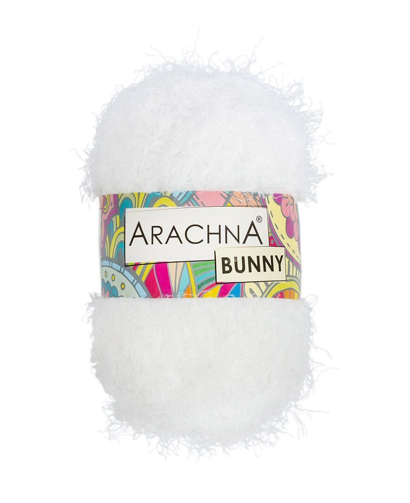 Пряжа Arachna Bunny / уп.5 мот. по 100г, 110м, 53 белый