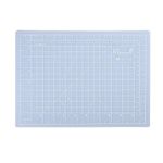 Коврик раскройный серый сверхпрочный 3мм 22*30см (A4) Maxwell premium двухсторонний трёхслойный