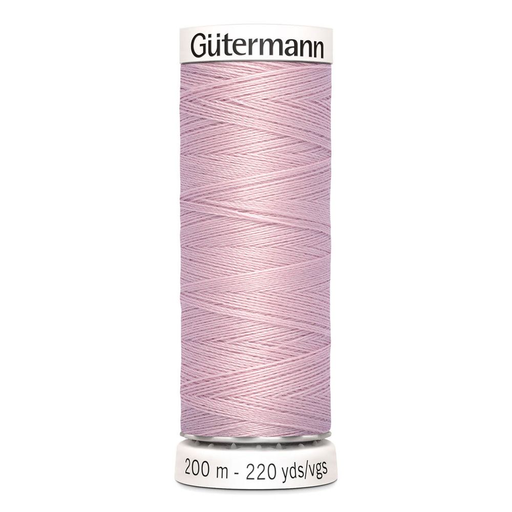 Нитки универсальные Gutermann Sew-all 100 (200 метров), 5 кат. | 662 пыльно-розовый