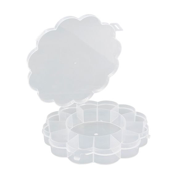 Контейнер Цветок 15.5х15.5х2 см, Hobby&Pro QB-001