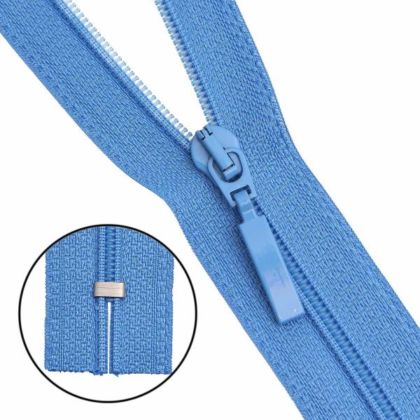 Молния спираль (витая) Arta Т5 (5 мм) 1 зам., н/раз., 18 см, цв. 260 голубой, уп.10 шт