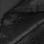 Оксфорд 200D PU1000 78 г/м², 150 см / 1 метр, ОКС.TBY200D.S580.1, S580 черный