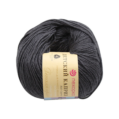 Пряжа Пехорка Детский каприз / уп.10 мот. по 50 г, 225 м, 35-Маренго